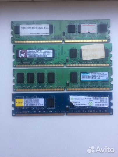 Оперативная память ddr2 1Gb