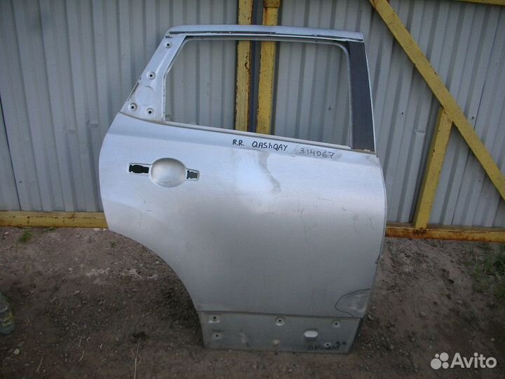Дверь задняя правая Nissan Qashqai (J10) 2006-2014