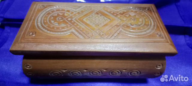 Шкатулка деревянная резная.времена СССР