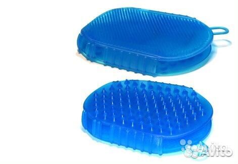 Массажная антицеллюлитная мочалка рукавица sunrise