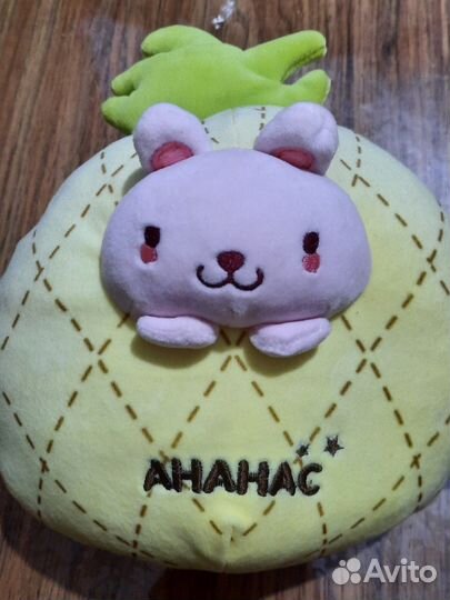 Мягкие игрушки. Единорог, Аксолотль и Ананас