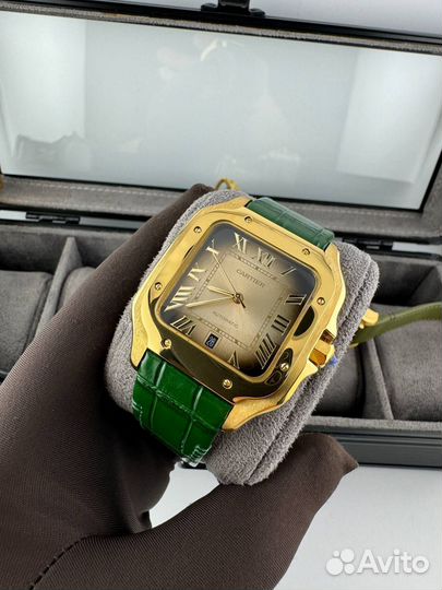 Мужские Часы Cartier Santos 40мм