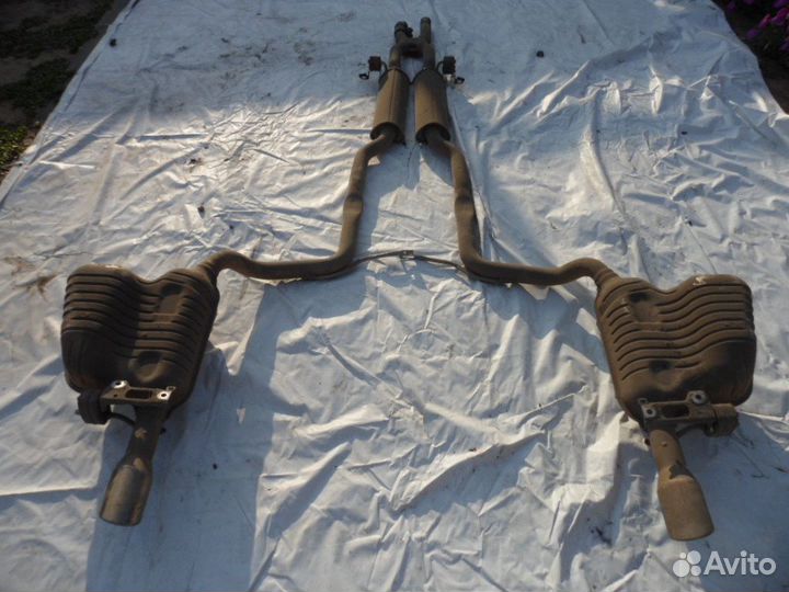 Глушитель Audi A6 C6 2009 (4F0253411AA) caja