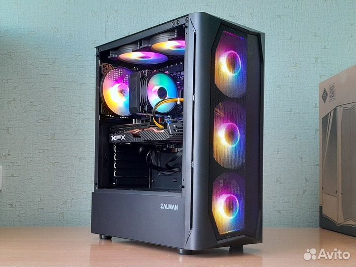 Core i3 10100f rx-580-8gb