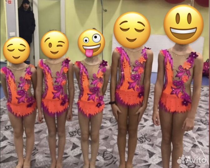 Групповые купальники для художественной гимнастики