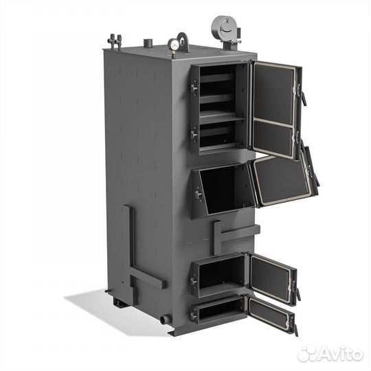 Твердотопливный котел длительного горения