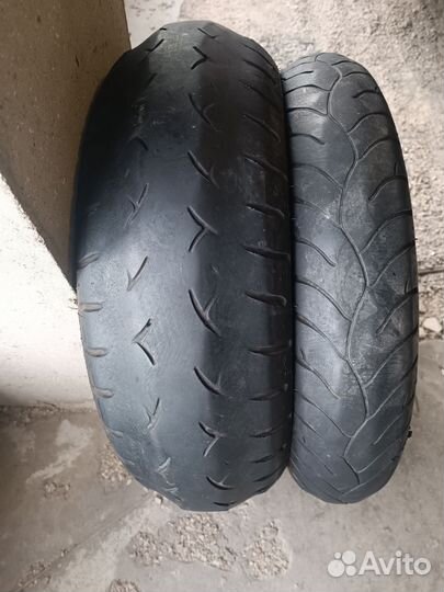 Мотошины комплект