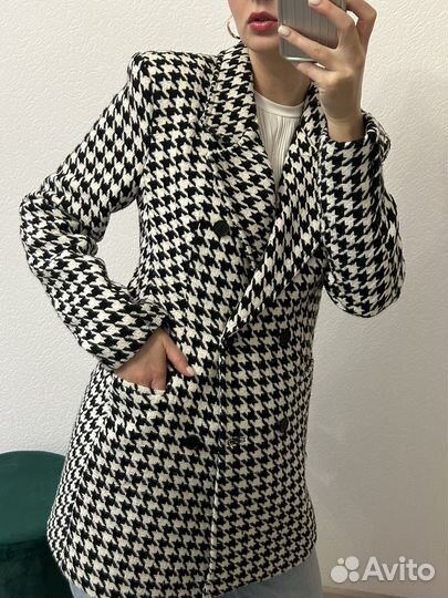 Жакет пиджак Zara твидовый