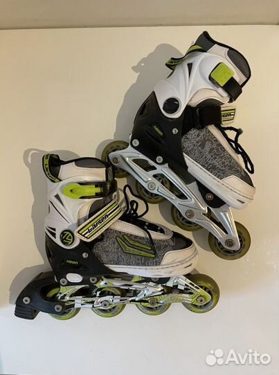 Ролики раздвижные Larsen Neon S