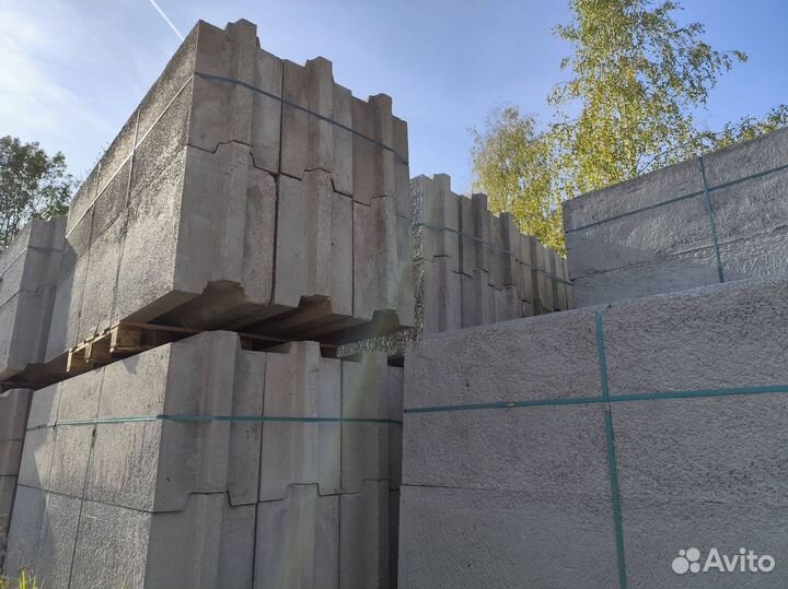 Полистиролбетонные блоки в наличии и на заказ
