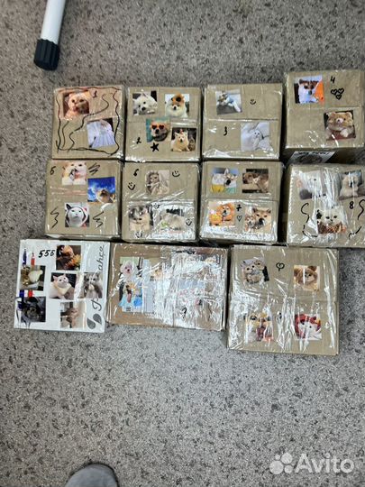 Бокс косметики в коробке для девушек из вк