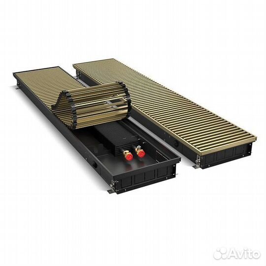 Внутрипольный конвектор с естественной конвекцией