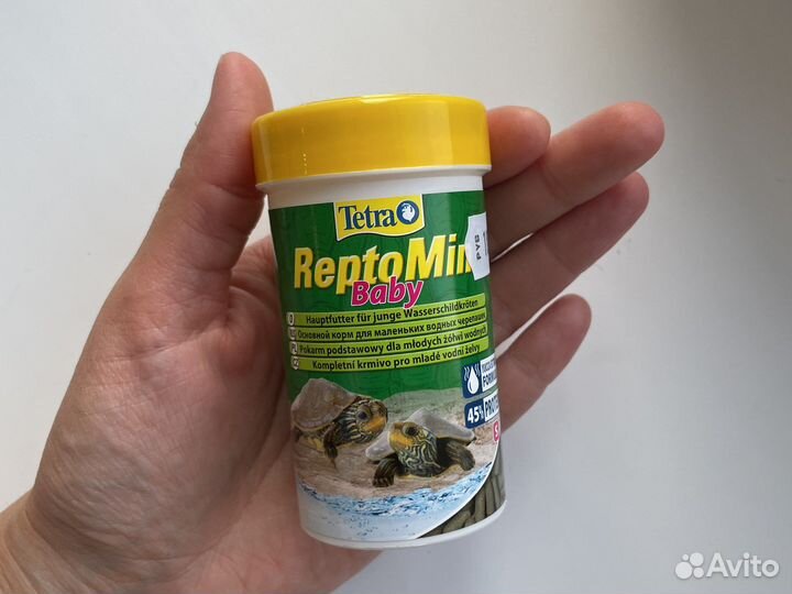 Корм для водных черепашек (tetra)