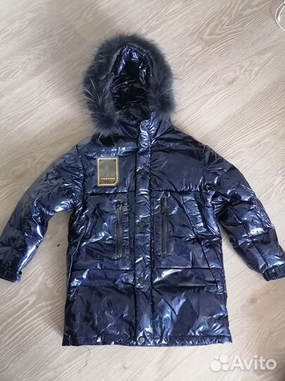 Пальто зимнее для девочки 150