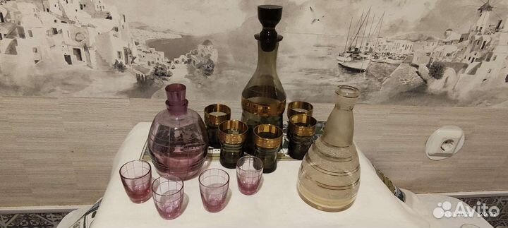 Графины стекло СССР