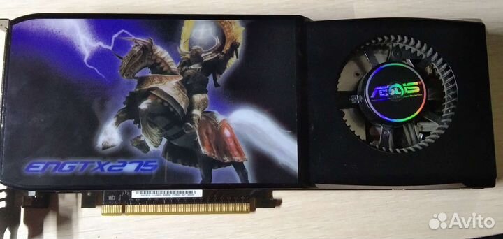 Видеокарта gtx 275 asus, 896Мб