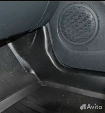 Пластик на ковролин Renault Logan 2 комп из 4 шт