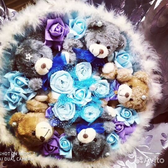 Букеты из мягких игрушек г Ангарск