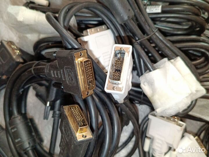 Кабели для монитора DVI (d) - DVI (d) 1.8м. новые