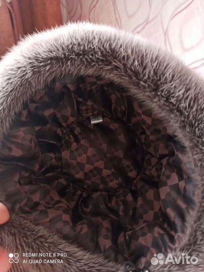 Берет норковый