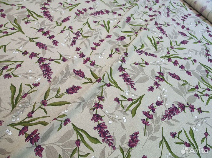 Ткань полулён 