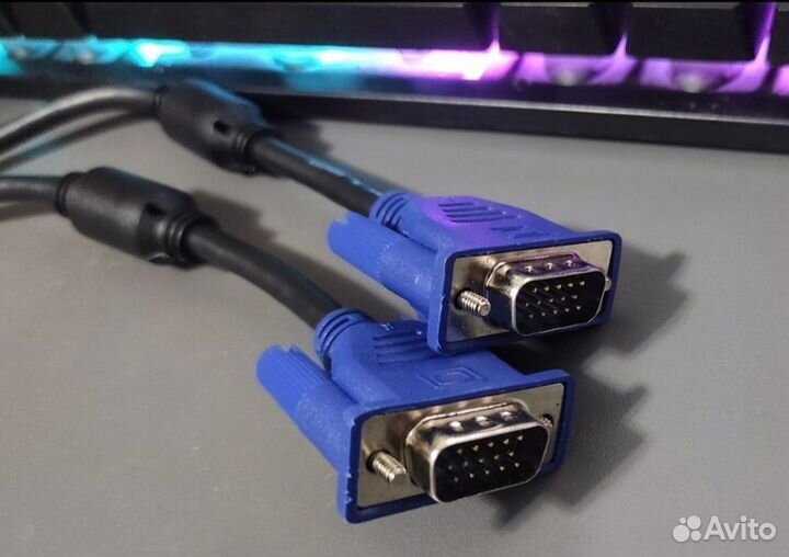Кабель vga. Кабель на компьютер