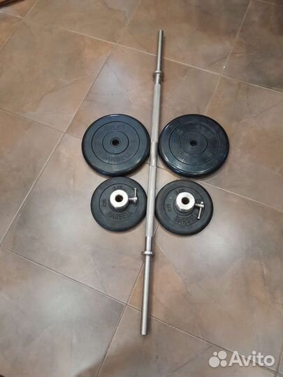 Штанга. Барбелл. 37 кг. Много нового. Торг