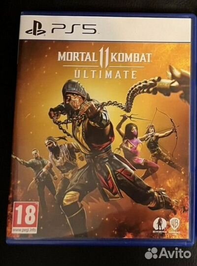 Mortal kombat 11 ps5 диск