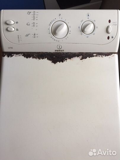 Indezit WT80, Италия,неисправная(электрика)