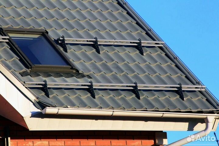 Снегозадержатель для мягкой кровли