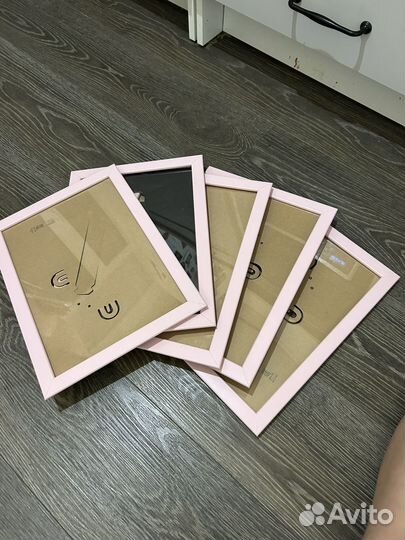 Фоторамка IKEA fiskbo розовая