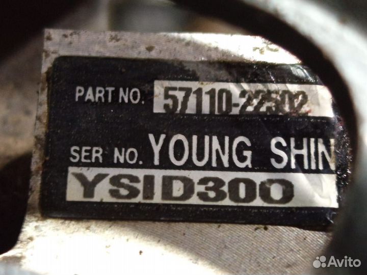 Насос гур Hyundai Accent Тагаз G4EC 1.5