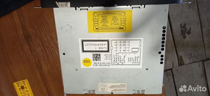 Автомагнитола 2din бу для Фольксваген Пассат б6