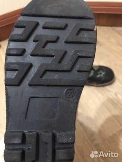 Детские резиновые сапоги