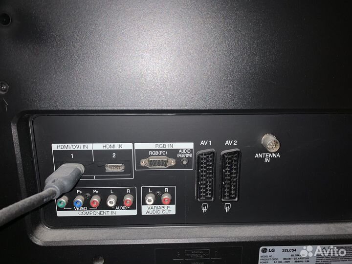 Телевизор lg 32lc54