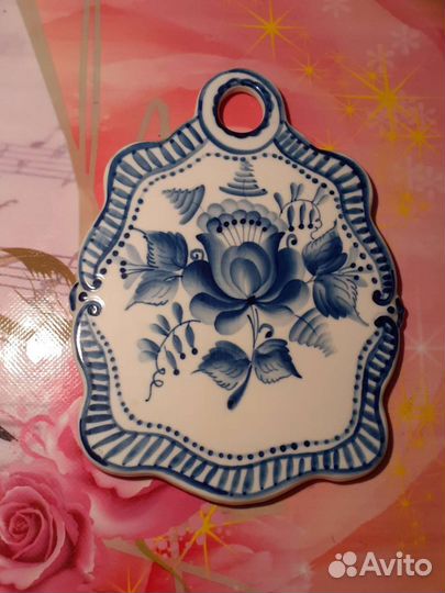 Гжель шкатулка сахарница масленка чайник кумган