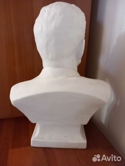 Бюст Горький дфз Вербилки фарфор бисквит 28 см