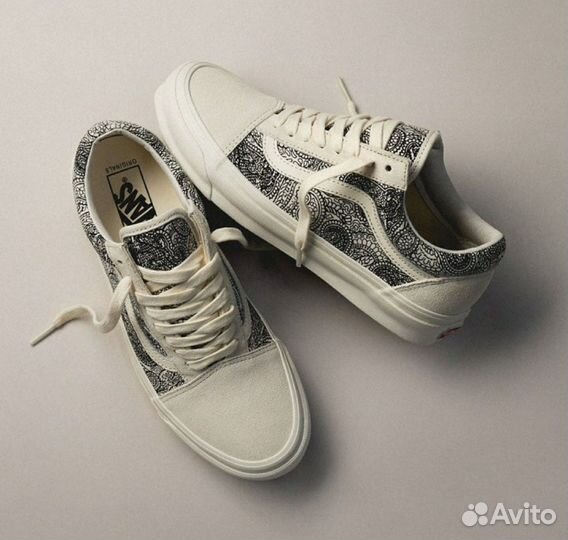 Кеды Vans OG Old Skool LX Dragon Marshmallow