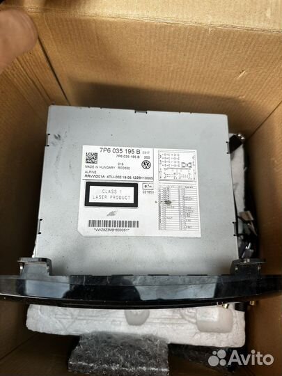 Оригинальная магнитола VW Touareg RCD 550