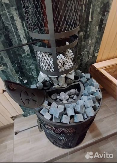 Чугунная печь банная Авангард зк 25 (П2) ураган