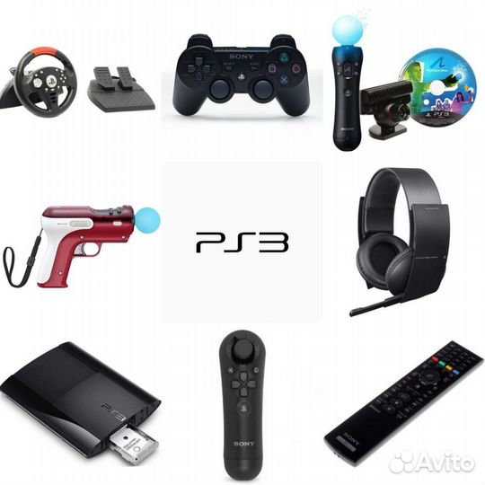 Аксессуары PlayStation 3 ps3 ps2 пс3 пс2 Sony