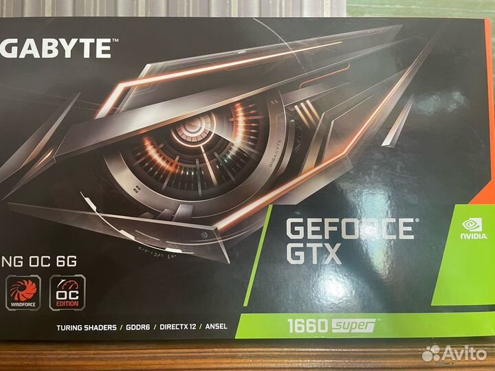 GeForce GTX 1660 super gaming oc 6gb
