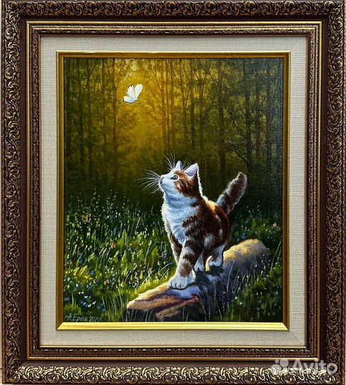 Картина маслом, анималистика 