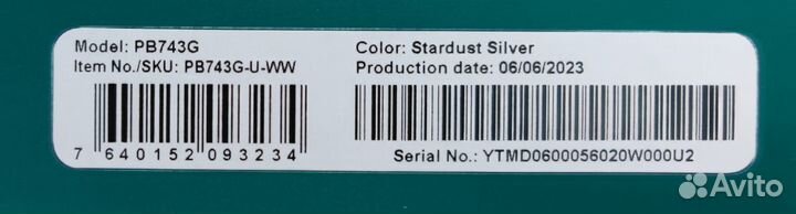 PocketBook InkPad 4 \ 743G новая