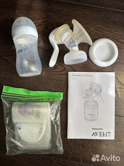 Молокоотсос Philips Avent SCF330 + аксессуары