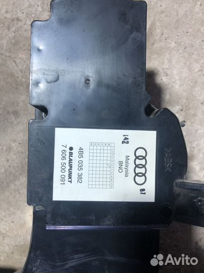 Штатный саббуфер blaupunkt ауди а6 с5