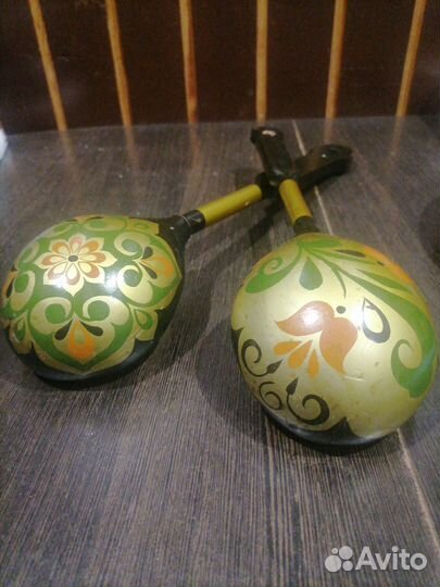 Половники роспись СССР. Цена за 2шт