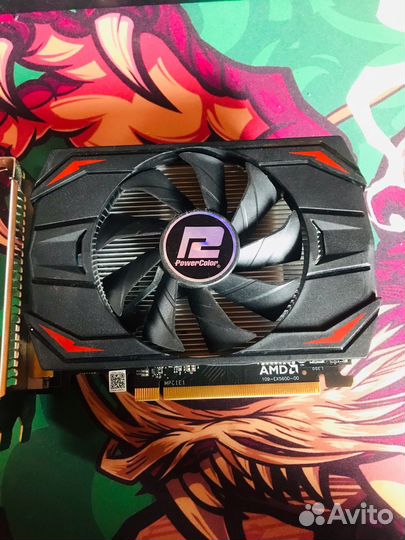 Powercolor Radeon Red Dragon RX 550 4GB