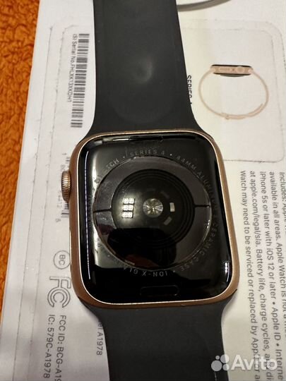 Часы apple watch 4 44 mm