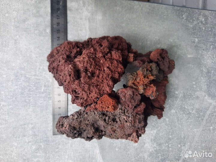 Грот для аквариума, декорации, лава